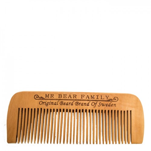 Mr Bear Family. Wooden Comb